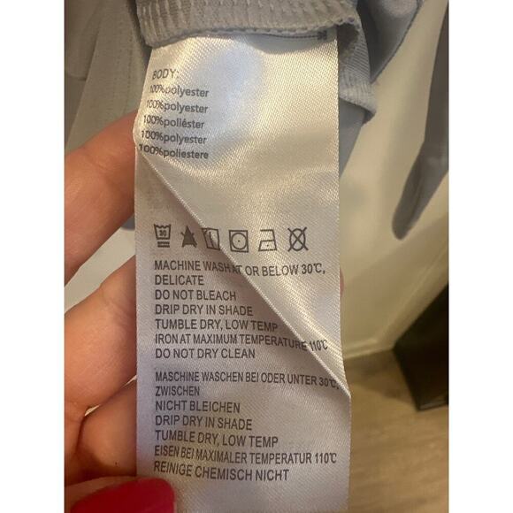 Baleaf Men’s long sleeve gray medium athletic UPF 50 NWT outdoor - Picture 6 of 6